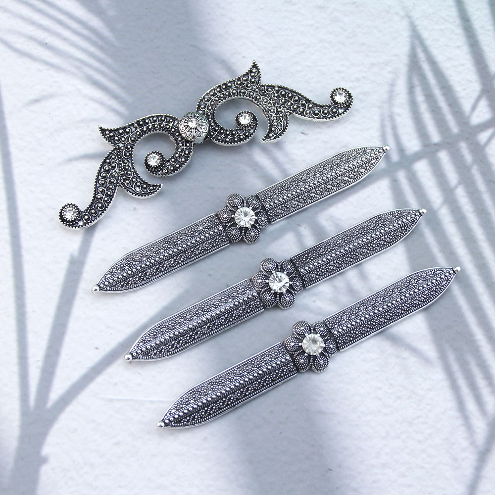 Qualiti Body Jewelry - Vintage Kafkas Kadın Göğüs Zırhı Göğüs