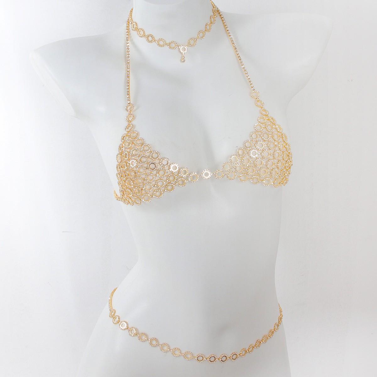 Moda dairesel ekleme ışık lüks - Body Jewelry Luxury incelemesi ve fiyatı