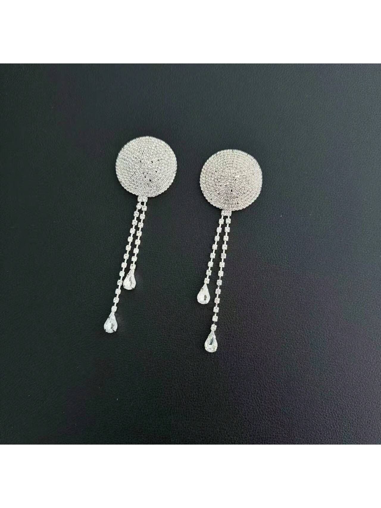 Seksi yapay elmaslar, zarif ve - Body Jewelry Art incelemesi ve fiyatı