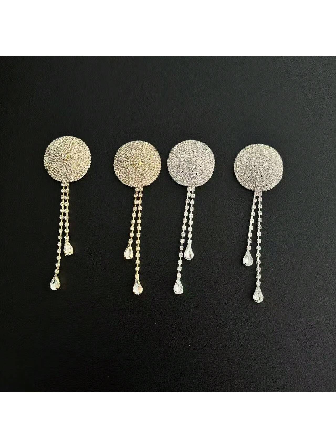 Seksi yapay elmaslar, zarif ve - Body Jewelry Art incelemesi ve fiyatı