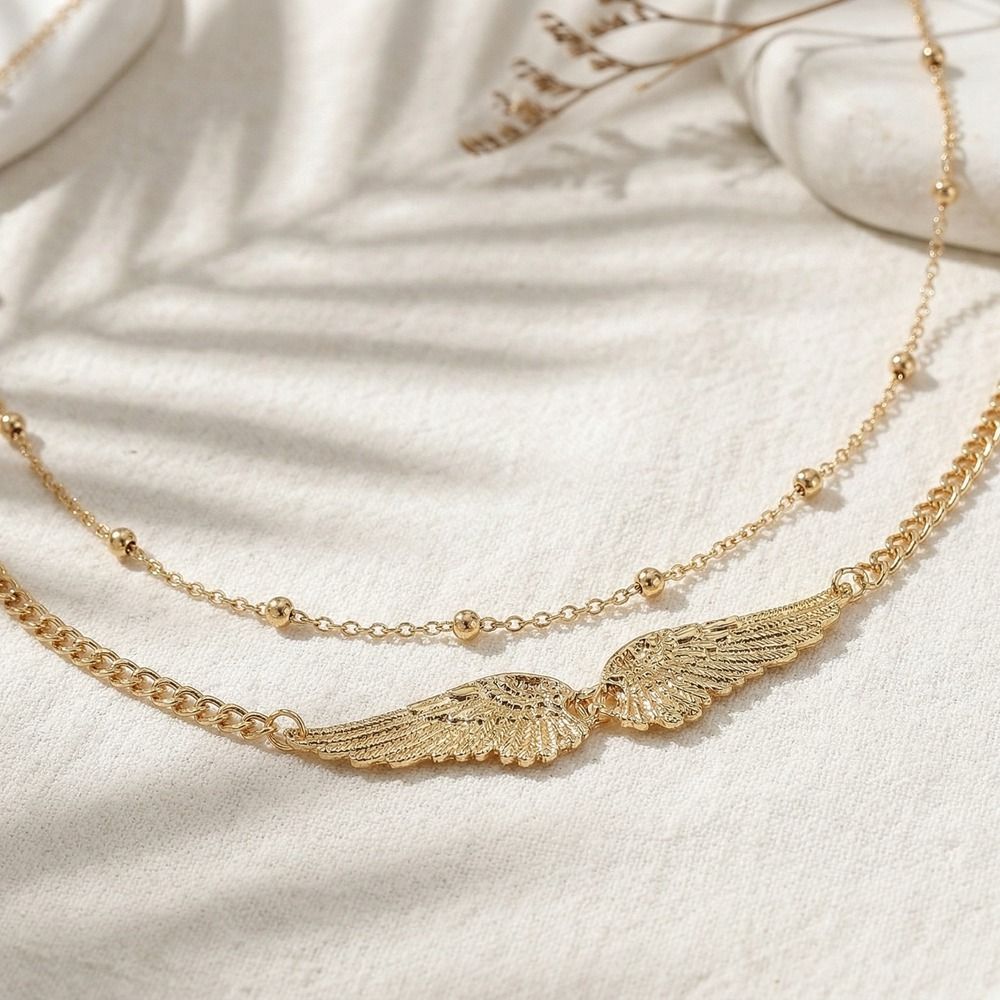 Hediye Şık Çift Katmanlı Kanat - Body Jewelry Beach incelemesi ve fiyatı