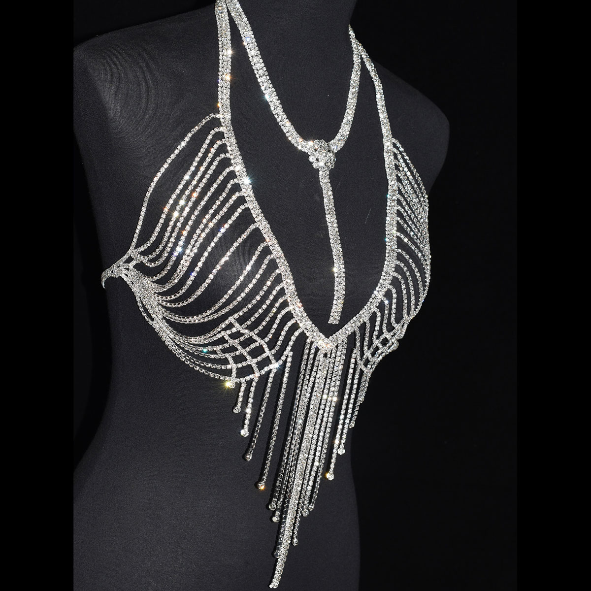 Seksi lüks püskül iç çamaşırı  - Body Jewelry Luxury incelemesi ve fiyatı