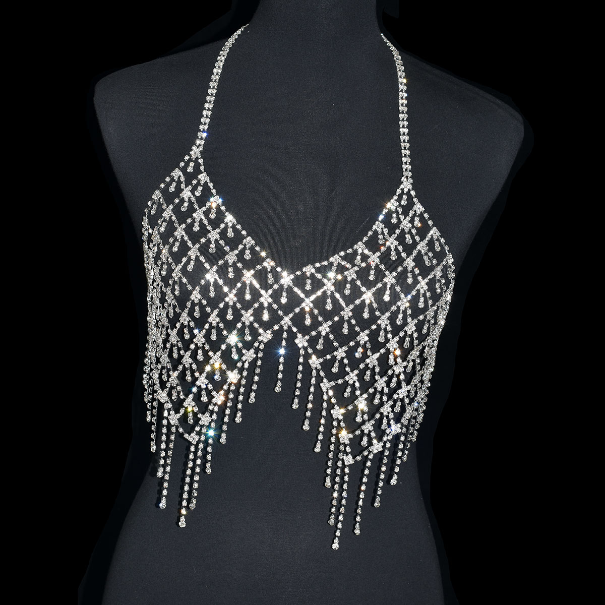 Seksi lüks püskül iç çamaşırı  - Body Jewelry Luxury incelemesi ve fiyatı