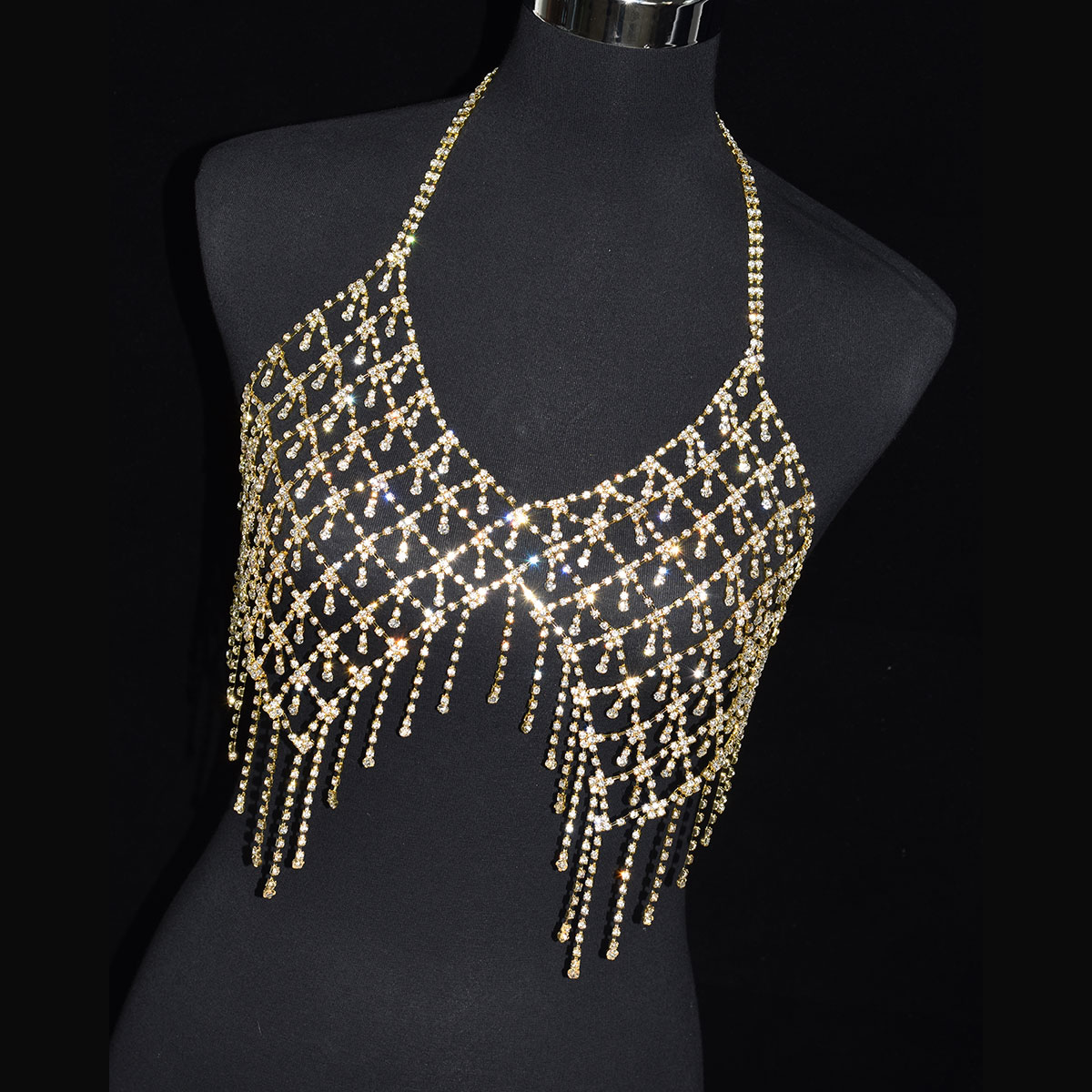 Seksi lüks püskül iç çamaşırı  - Body Jewelry Luxury incelemesi ve fiyatı