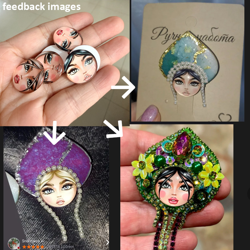 Yeni Rus Bebek Yüzü Matryoshka - Body Jewelry Top incelemesi ve fiyatı