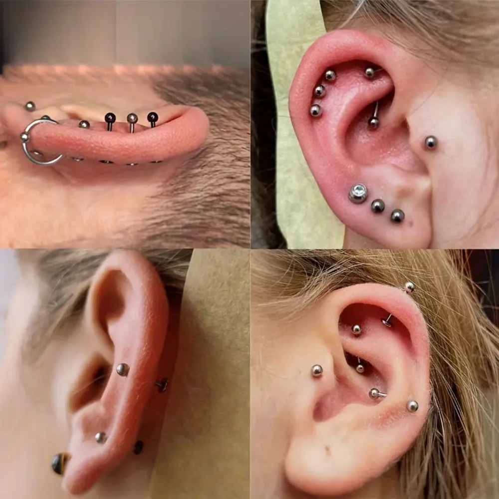 10 adet G23 Titanyum İçten Diş - Body Jewelry Internally Threaded incelemesi ve fiyatı