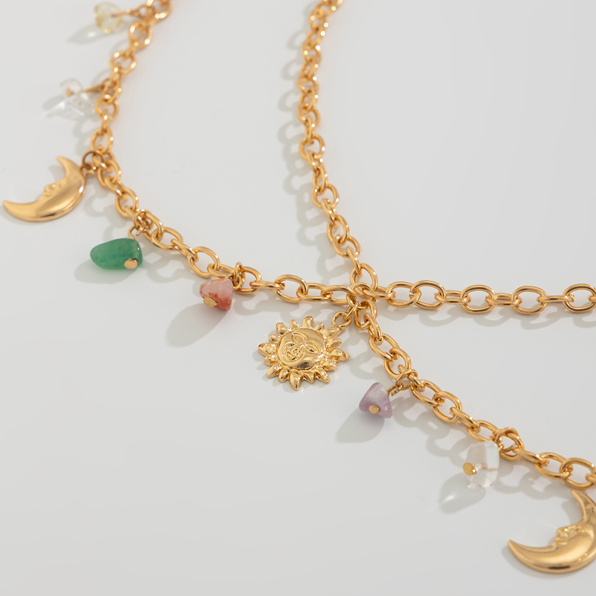 Boho Yıldız Ay Güneş Kolye Bel - Body Jewelry Beach incelemesi ve fiyatı