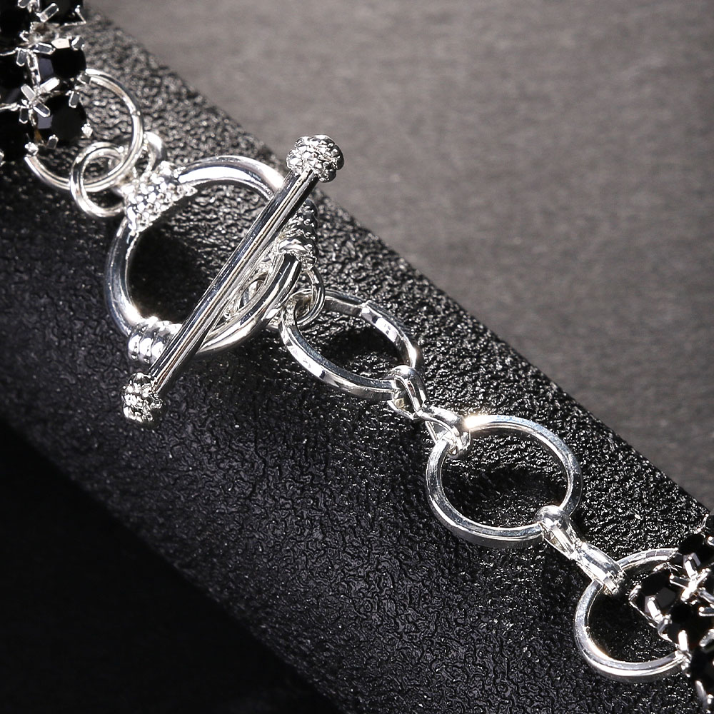 Stonefans siyah kristal çiçek  - Body Jewelry Luxury incelemesi ve fiyatı