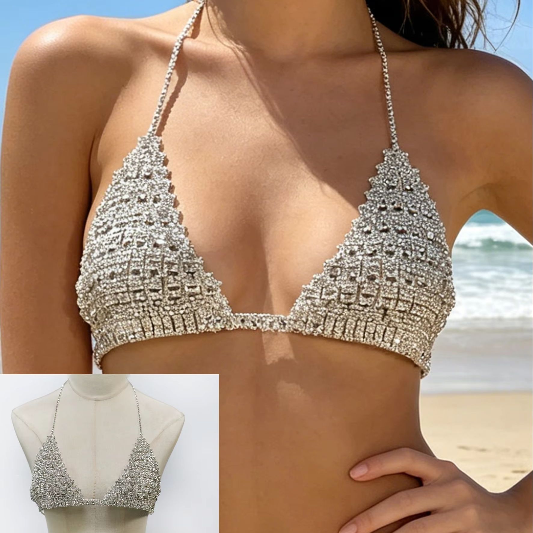1 adet moda boyun asılı lüks s - Body Jewelry Luxury incelemesi ve fiyatı