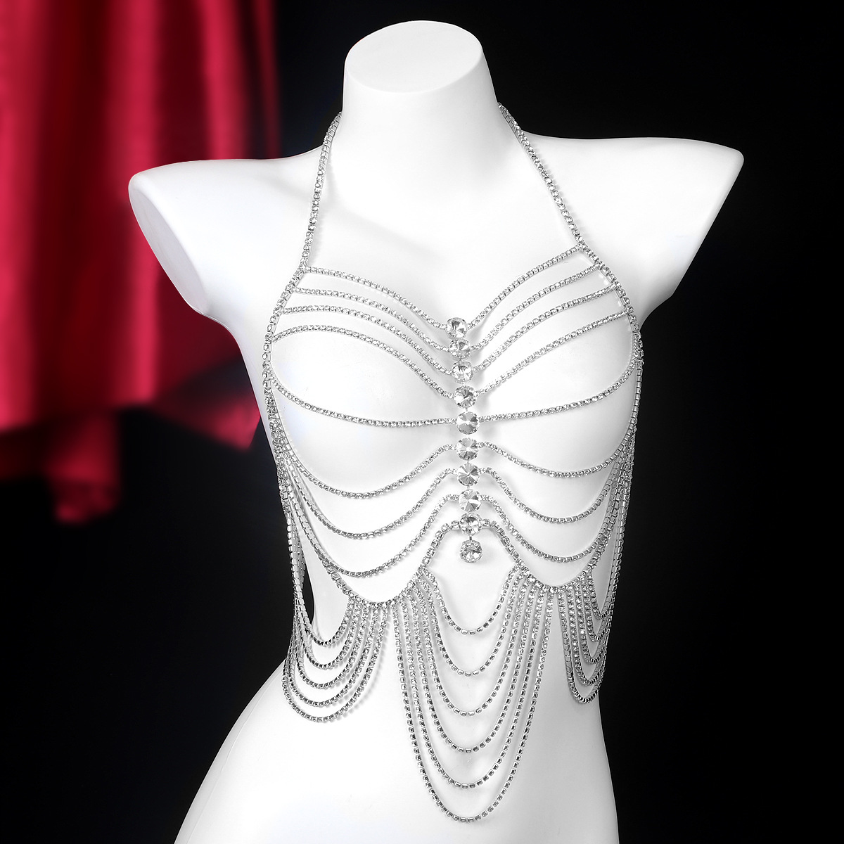 Lüks şerit püsküller Retro tar - Body Jewelry Luxury incelemesi ve fiyatı