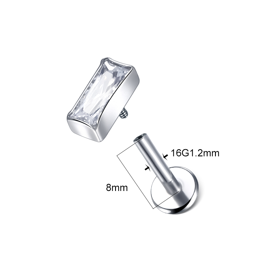 1 adet titanyum içten dişli ça - Body Jewelry Internally Threaded incelemesi ve fiyatı
