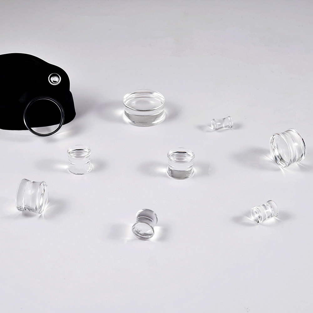 1 ÇIFT Akrilik Şeffaf Renk Kat - Body Jewelry Gauges incelemesi ve fiyatı