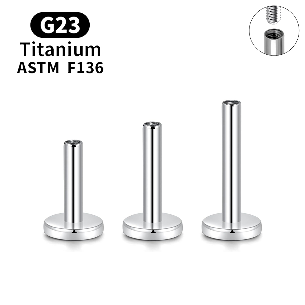 10 adet G23 titanyum piercing  - Body Jewelry Internally Threaded incelemesi ve fiyatı