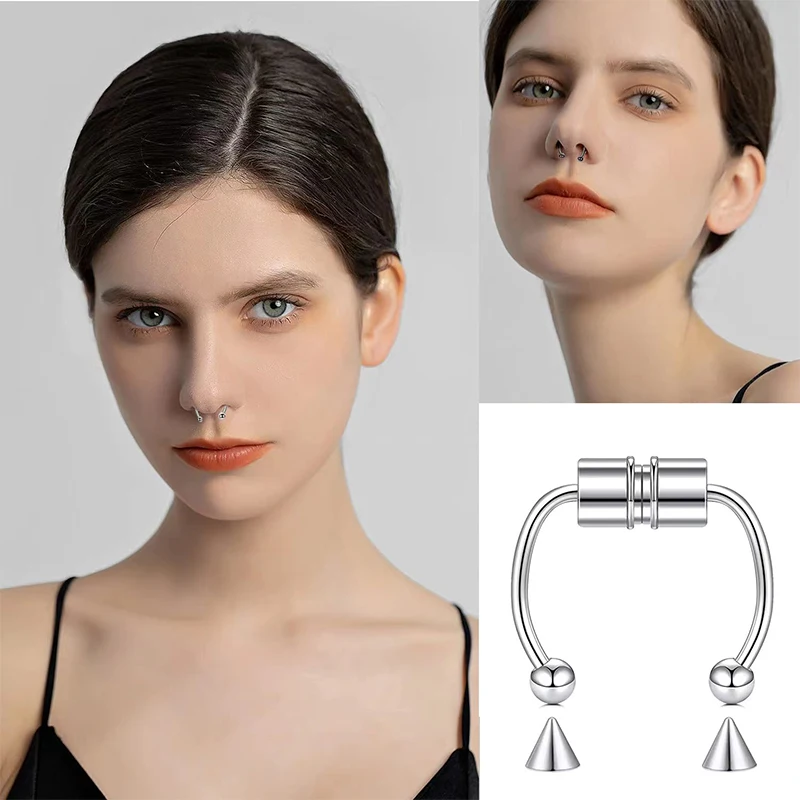 Sahte piercing burun halkası H - Body Jewelry Art incelemesi ve fiyatı