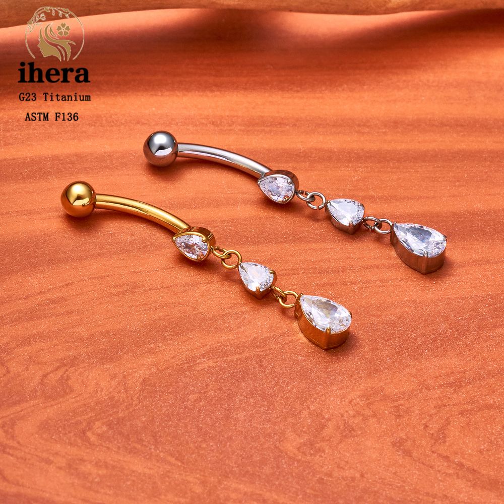 ASTM F136 Titanyum 14G Gözyaşı - Body Jewelry Internally Threaded incelemesi ve fiyatı