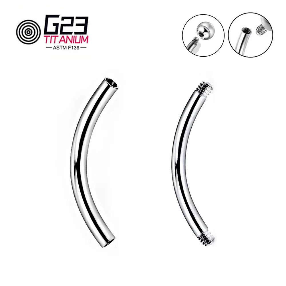 Toptan 5/10/50 adet G23 Titany - Body Jewelry Internally Threaded incelemesi ve fiyatı