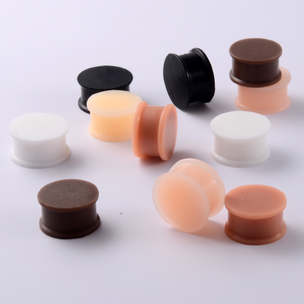 1 çift Silikon Esnek Kalın Kul - Body Jewelry Gauges incelemesi ve fiyatı