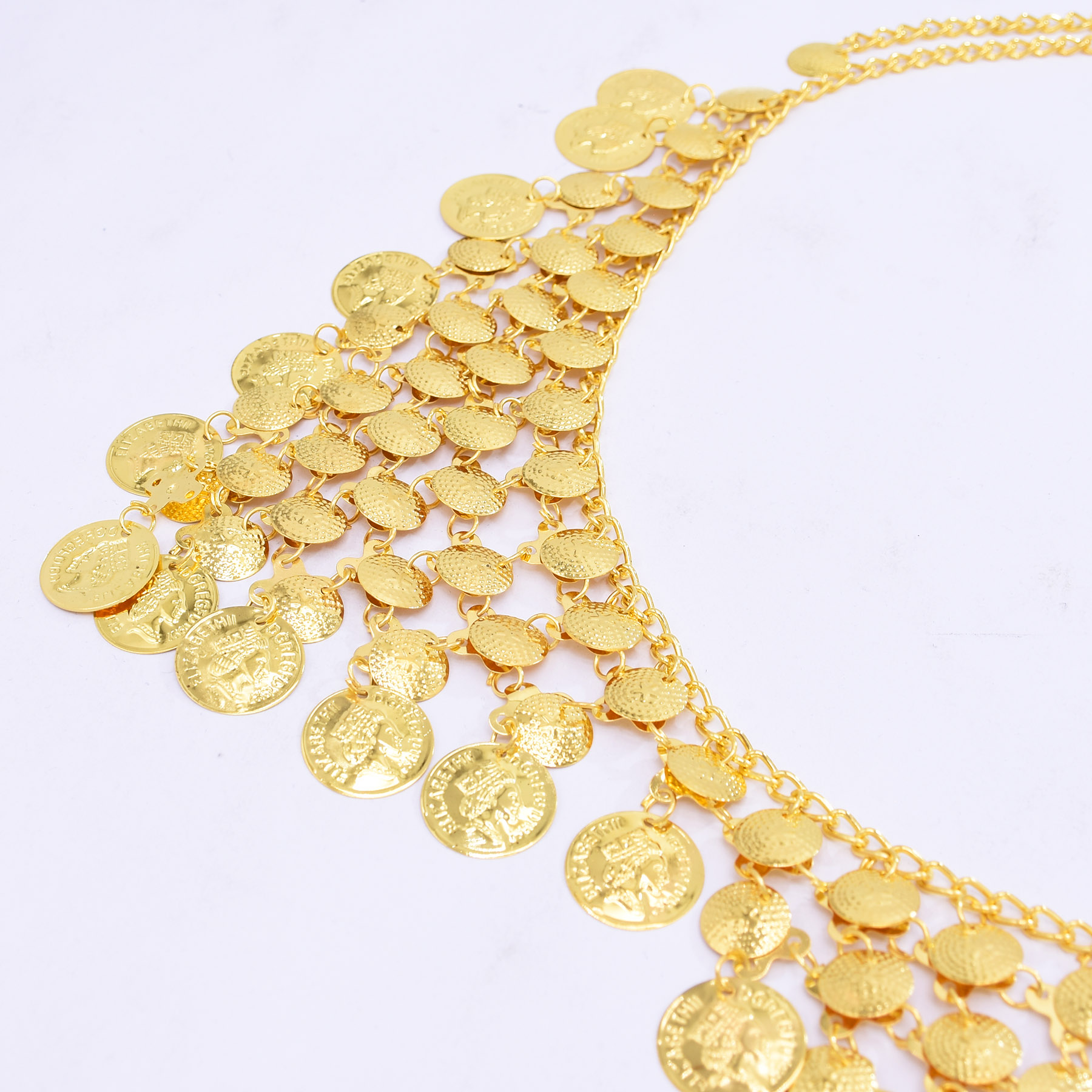 Trendy Lüks Altın Sikke Kolye  - Body Jewelry Luxury incelemesi ve fiyatı