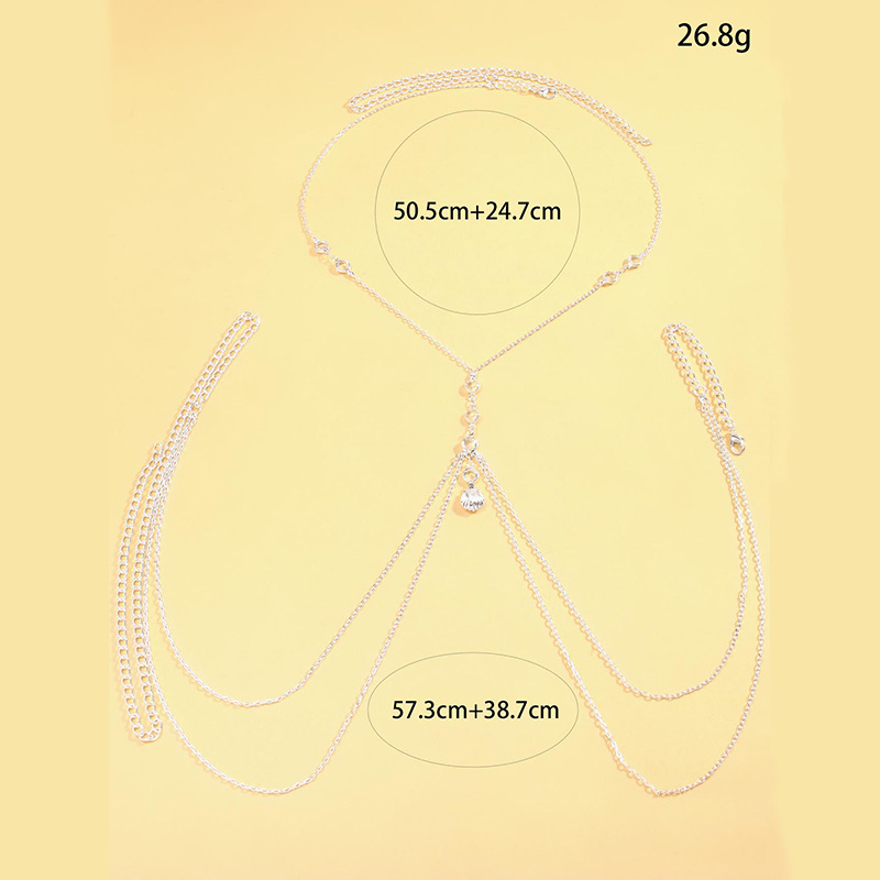 Kadınlar İçin Gümüş Tonlu Vücu - Qualiti Body Jewelry incelemesi ve fiyatı