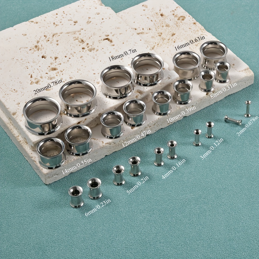 1 çift/12 çift Set paslanmaz ç - Body Jewelry Internally Threaded incelemesi ve fiyatı