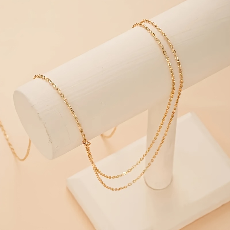 1Çift katmanlı altın metal bel - Body Jewelry Beach incelemesi ve fiyatı