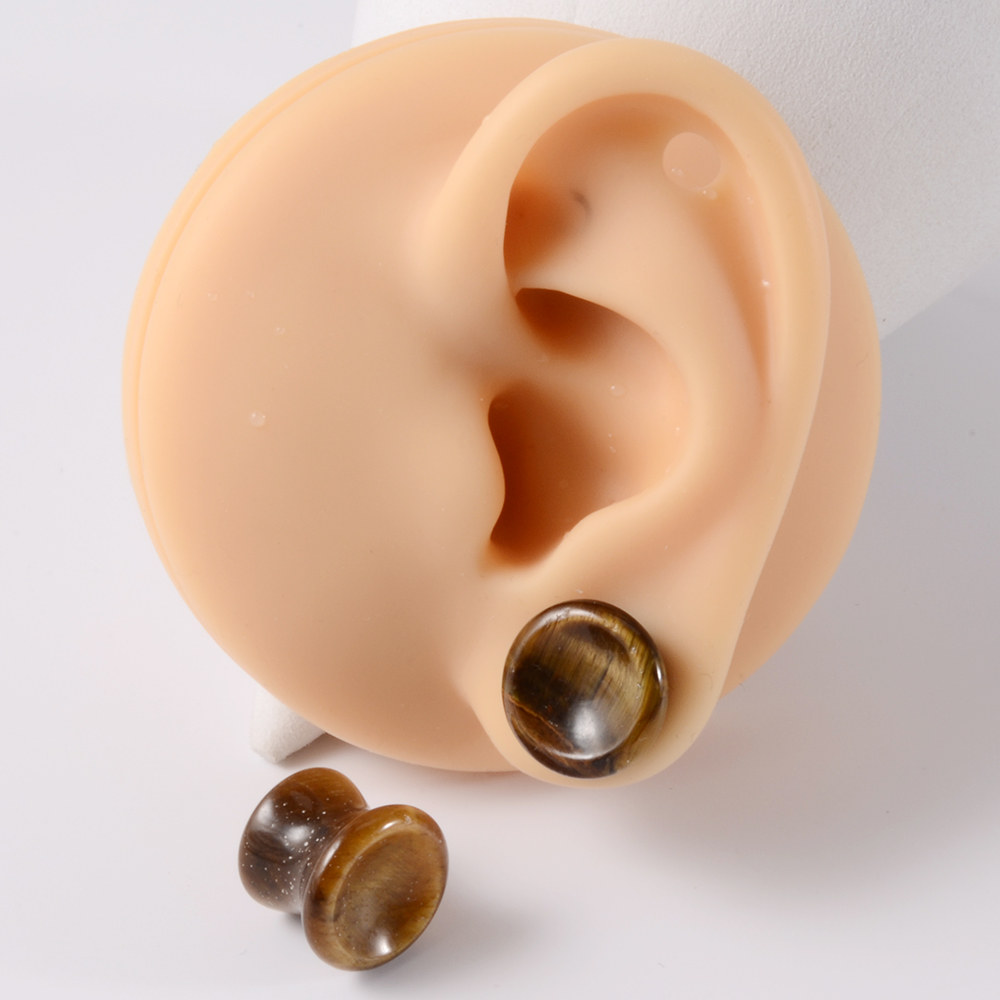 Çift taş kulak göstergeleri çi - Body Jewelry Gauges incelemesi ve fiyatı
