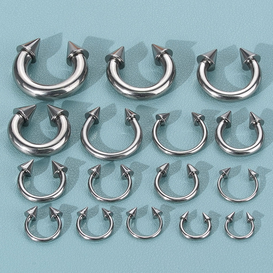 1 adet paslanmaz çelik büyük b - Body Jewelry Gauges incelemesi ve fiyatı