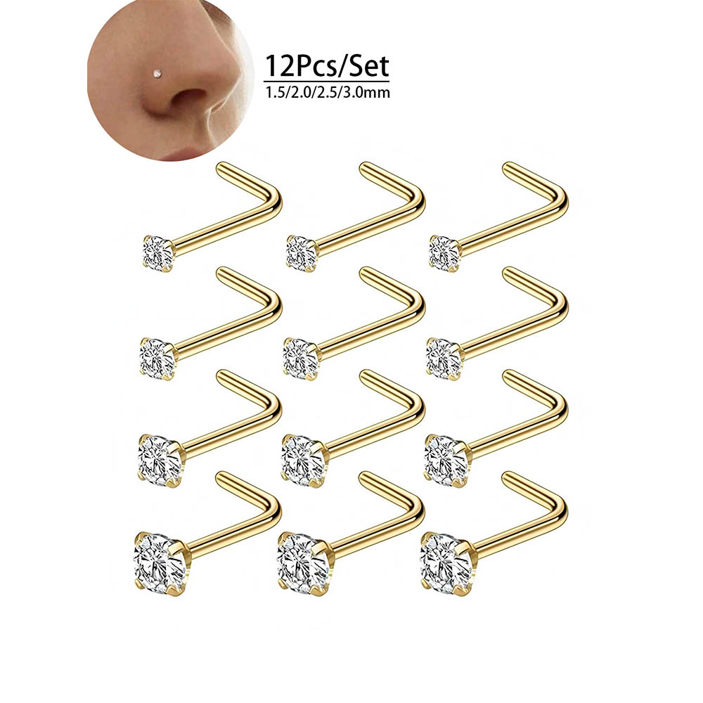 12 Parça Tam Set 316L Hipoaler - Body Jewelry Art incelemesi ve fiyatı