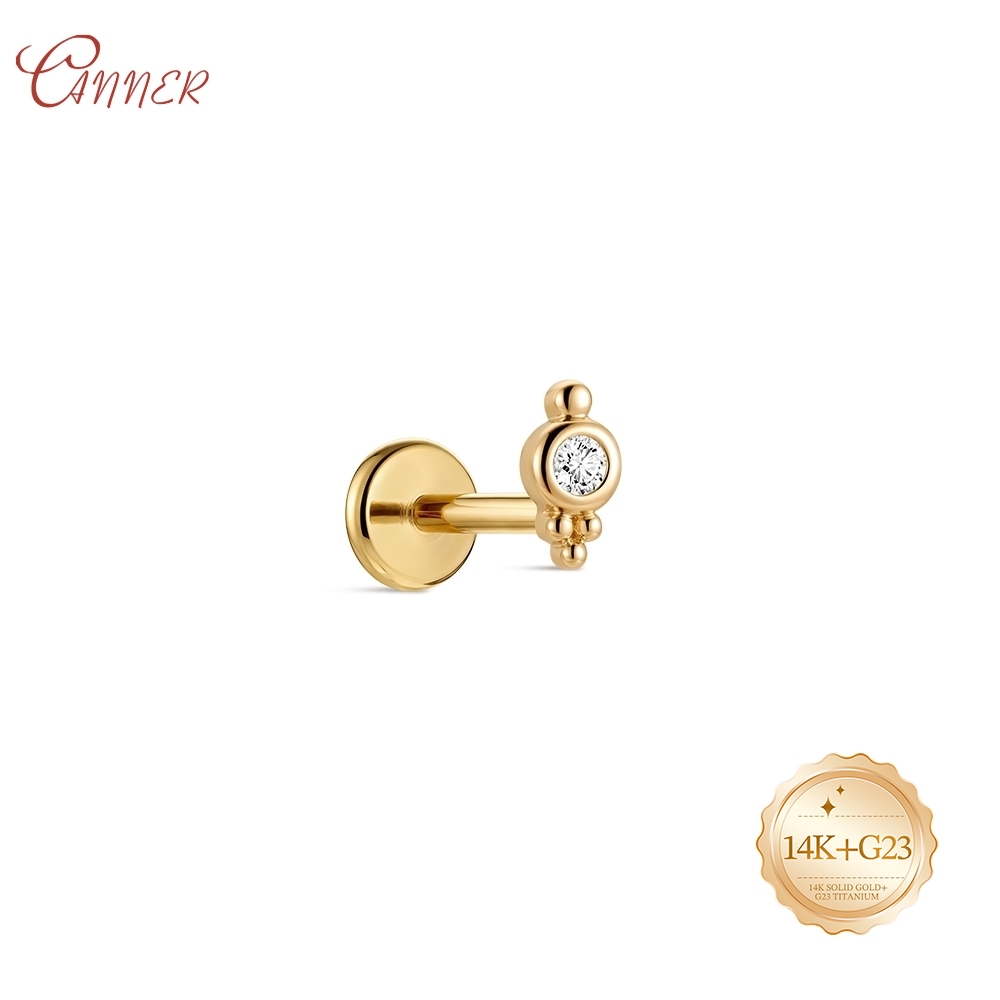 CANNER 14 Ayar Som Altın İçten - Body Jewelry Internally Threaded incelemesi ve fiyatı