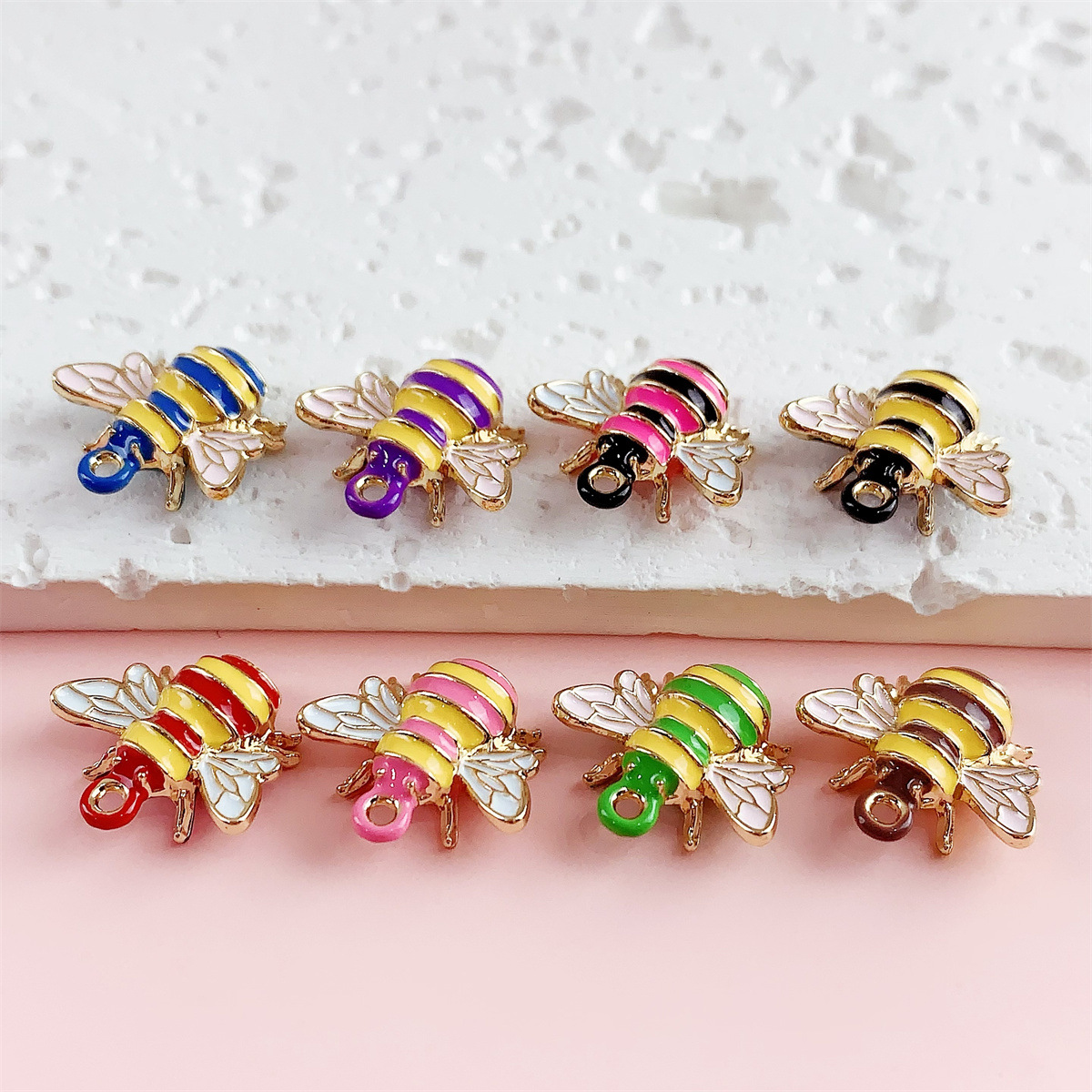8 adet Diy Arı Ön Arka Emaye T - Body Jewelry Top incelemesi ve fiyatı