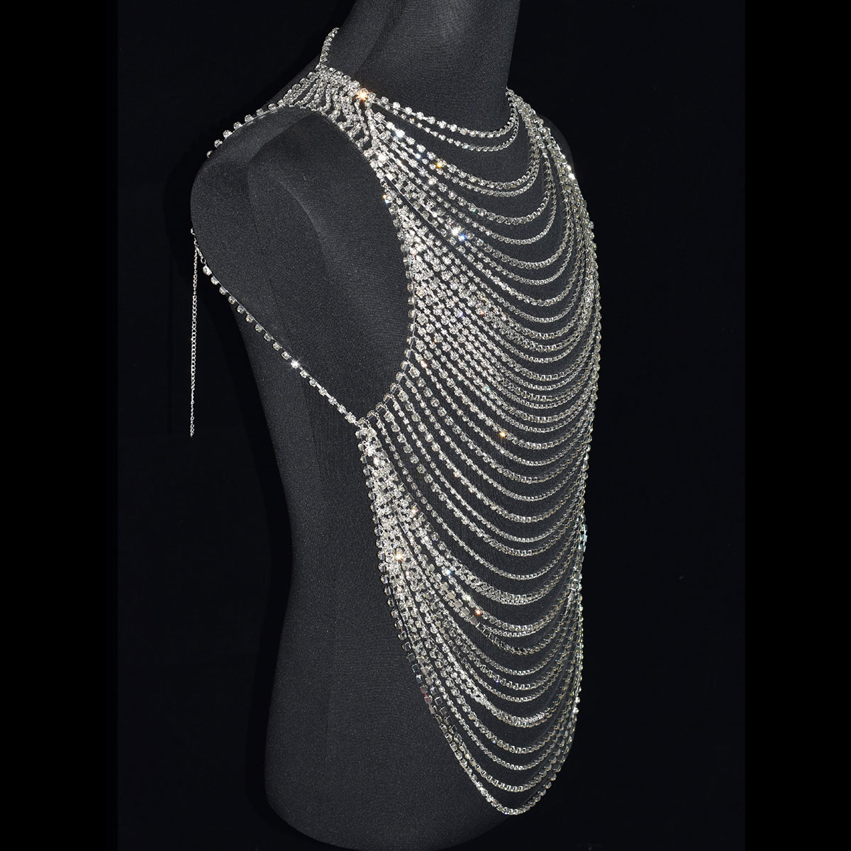 Moda Lüks Bling Erkek Kadın Vü - Body Jewelry Art incelemesi ve fiyatı